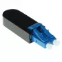 Kuitukaapelin LC-loopback-adapteri ACT EA9004 singlemode 1310 nm musta