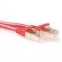 ACT punainen 20 metrin LSZH SFTP CAT6A -verkkokaapeli snagless RJ45-liittimillä
