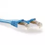 ACT sininen 30 metrin LSZH SFTP CAT6A -verkkokaapeli, viillosuojatuilla RJ45-liittimillä