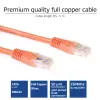 ACT oranssi 20 metrin U/UTP CAT6 -verkkokaapeli RJ45-liittimillä