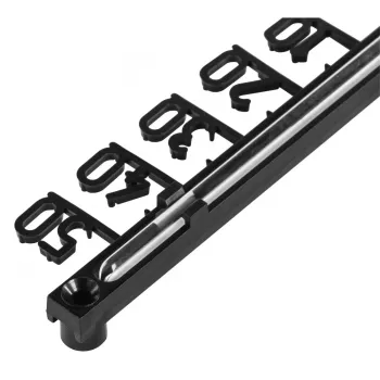 Hama 00186404 ympäristölämpömittari nestelämpömittari sisä-/ulkokäyttöön musta