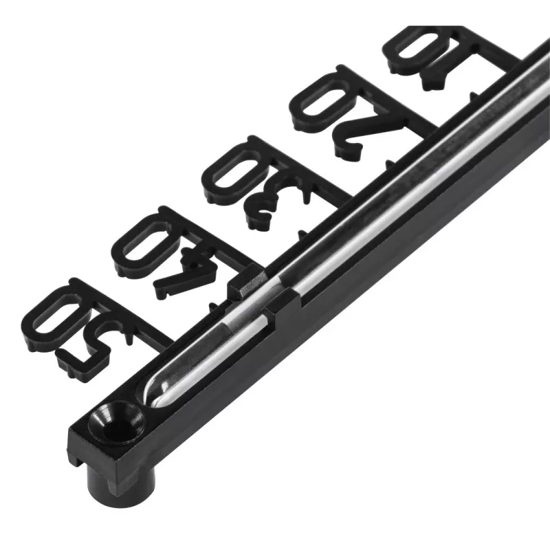 Hama 00186404 ympäristölämpömittari nestelämpömittari sisä-/ulkokäyttöön musta
