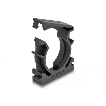 Kaapelipidike DeLOCK 60487 28,5 mm musta 4 kpl