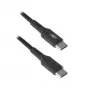 ACT USB 2.0 lataus-/datakaapeli C-pistoke – C-pistoke 1 metri, nylon