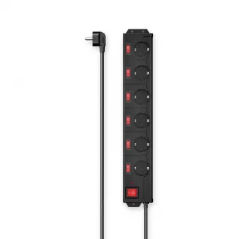 Hama 00223160 älykäs jatkojohto 6 AC-pistorasiaa 1,4 m 3680 W