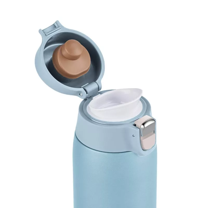 EMSA Light Mug 400 ml sininen ruostumaton teräskansi polypropeeni