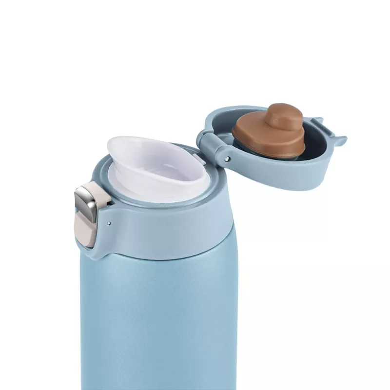 EMSA Light Mug 400 ml sininen ruostumaton teräskansi polypropeeni