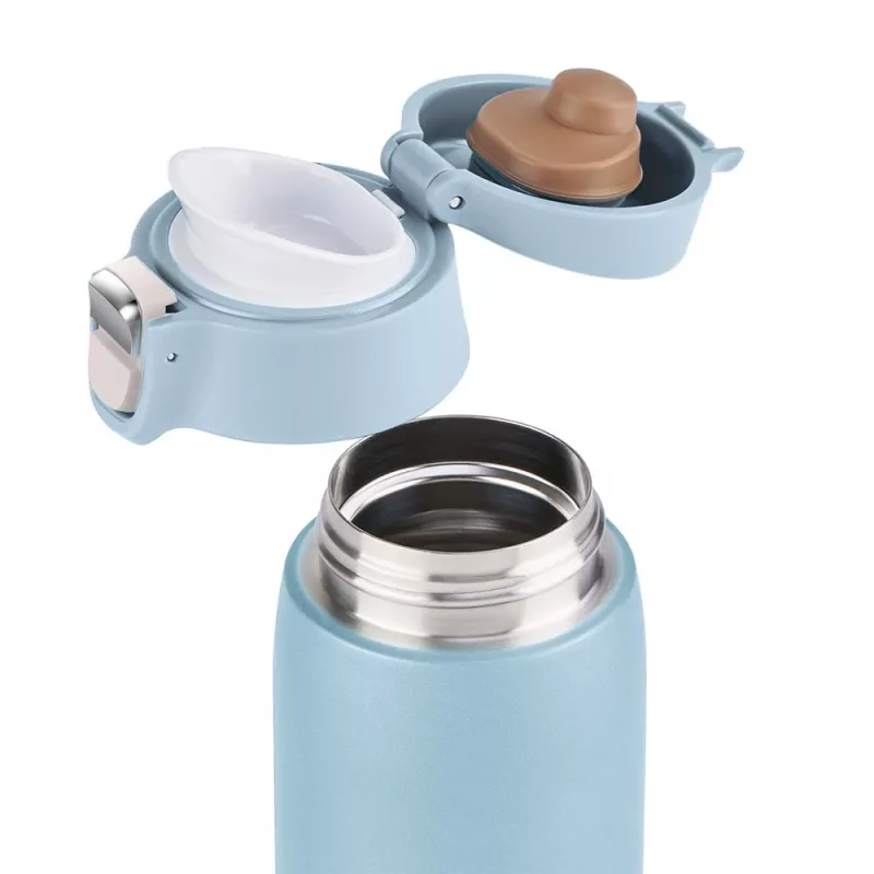 EMSA Light Mug 400 ml sininen ruostumaton teräskansi polypropeeni