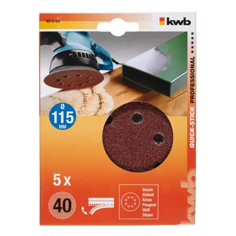 Hiomalaikka KWB 491804 5 kpl
