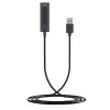 ACT AC9360 äänikortti USB 3,5 mm kuulokeliitäntä 4 painiketta