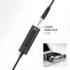 ACT AC9360 äänikortti USB 3,5 mm kuulokeliitäntä 4 painiketta