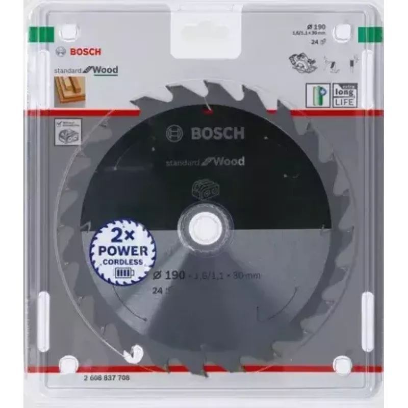 Bosch 2 608 837 708 pyörösahanterä 19 cm 1 kpl