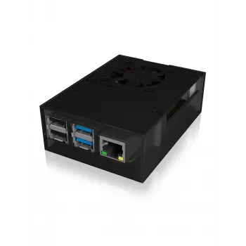 ICY BOX IB-RP108 kotelo antrasiitti, musta