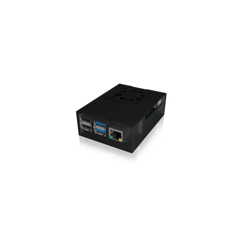 ICY BOX IB-RP108 kotelo antrasiitti, musta