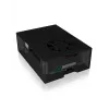 ICY BOX IB-RP108 kotelo antrasiitti, musta