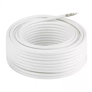 Koaksiaalikaapeli HAMA Classic Line 120 dB 50 m — 75 Ω, RG6-tyyli, 50 metriä