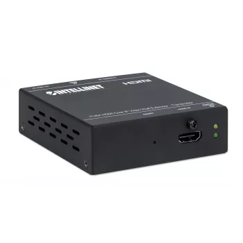 Intellinet H.264 HDMI Over IP -videoseinälaajennin - lähetin jakaa H.264-pakatun 1080p-HDMI-signaalin verkon kautta jopa 500 m; videoseinä, unicast- ja multicast-suoratoisto; asennettava, musta