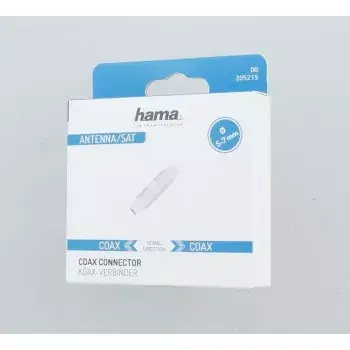 Hama 00205215 koaksiaaliliitin 1 kpl