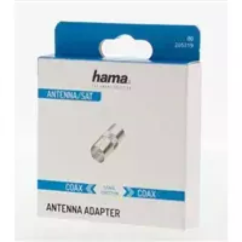 Hama 00205219 koaksiaalipistoke 1 kpl