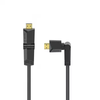 Hama HDMI-kaapeli 1,5 m Type-A-pistoke - pistoke 2.0b 18 Gbit/s musta