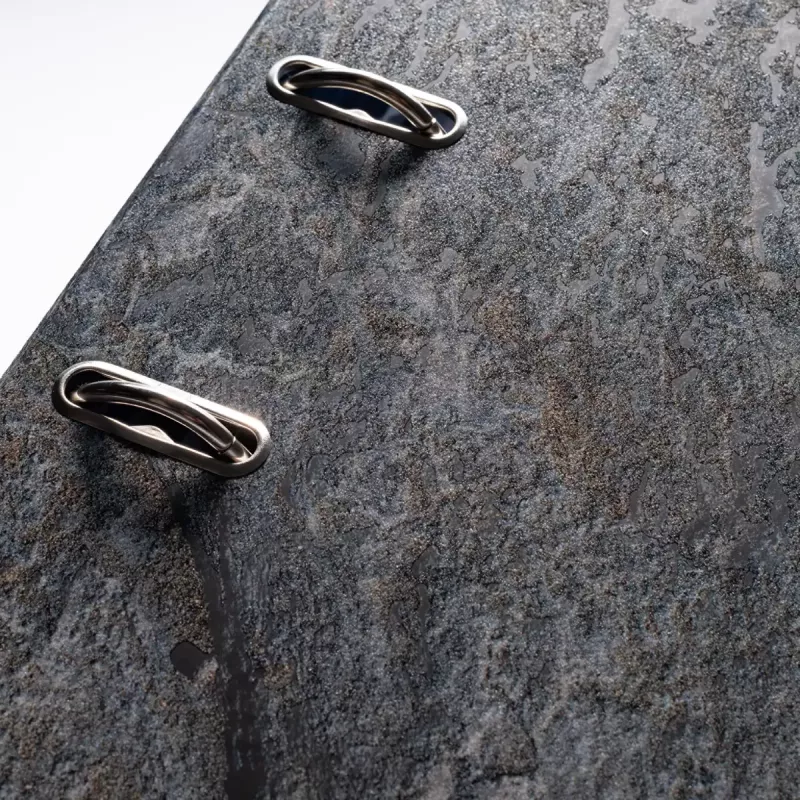 HERMA Stone rengaskansio A4 harmaa Q-rengas säilytys 285x70x315mm
