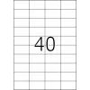 Itseliimautuvat tulostintarrat HERMA Labels Premium A4 52,5x29,7 mm