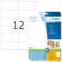 Itseliimautuva tulostintarra HERMA Premium A4 105x48 mm 300 kpl