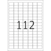 Itseliimautuva tulostintarra HERMA Labels Premium A4 25,4 x 16,9 mm