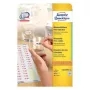 Itseliimautuvat tarrat AVERY L3410REV-25 irrotettava valkoinen 2550 kpl