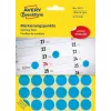Itseliimautuva tarra ympyrä Avery 3375 sininen 1056 kpl