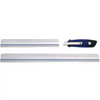 Viivain Wedo 525430 300 mm alumiini hopea