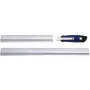 Viivain Wedo 525430 300 mm alumiini hopea