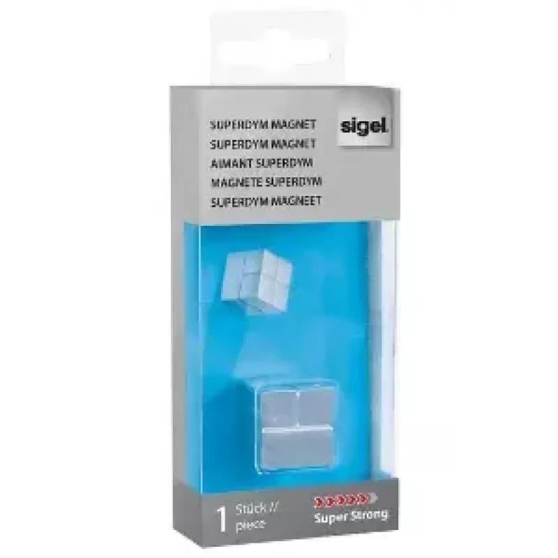 Jääkaappimagneetti Sigel C20 alumiini hopea