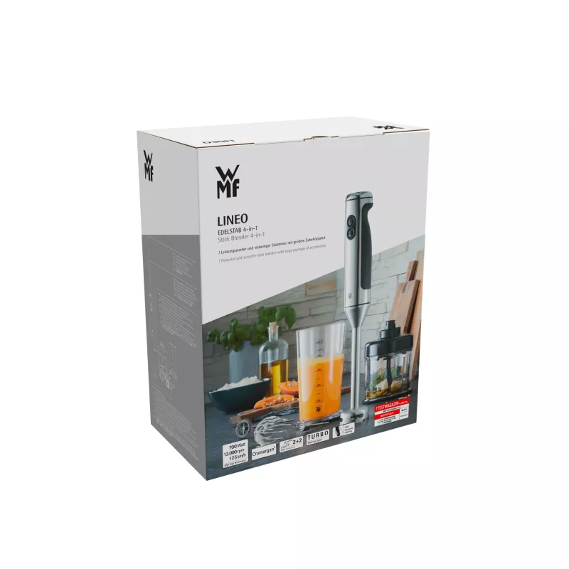 WMF Lineo 0416350011 1 L sauvasekoitin 700 W musta, ruostumaton teräs