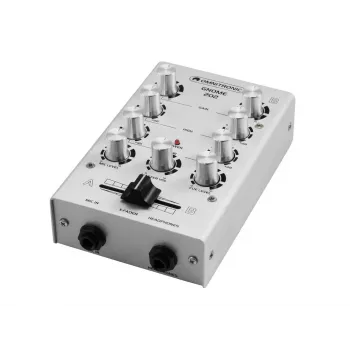 Audiomikseri Omnitronic 10006881 2 kanavaa 20 - 20000 Hz hopea