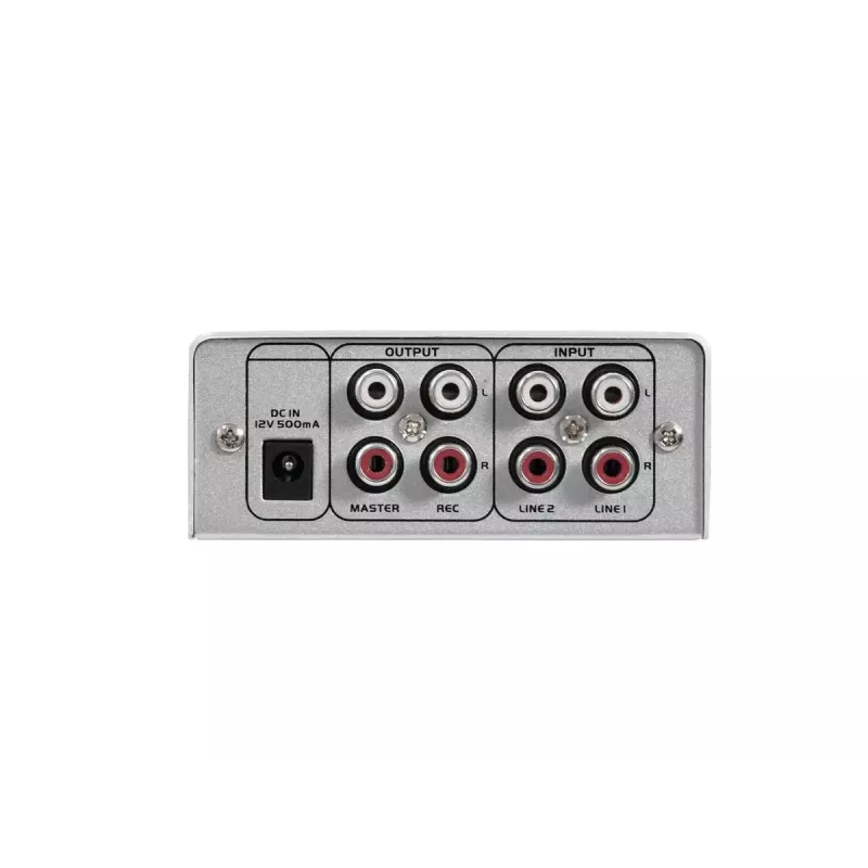 Audiomikseri Omnitronic 10006881 2 kanavaa 20 - 20000 Hz hopea