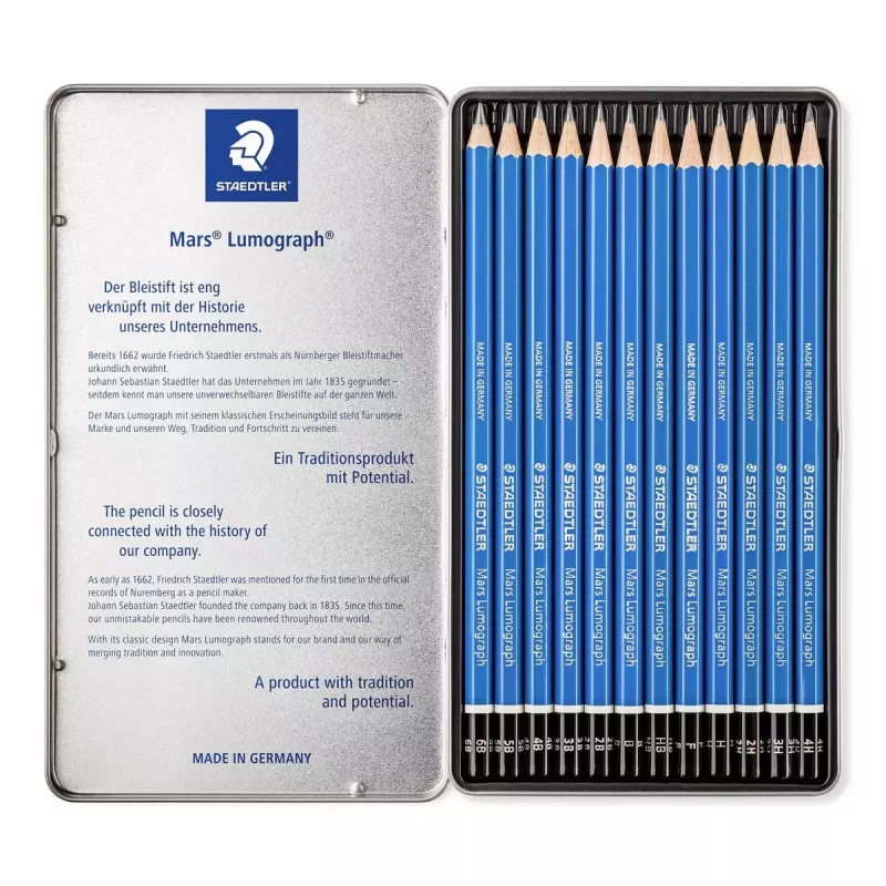Lyijykynä Staedtler Mars Lumograph 100