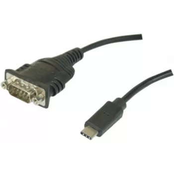 Hypertec 040331-HY sarjakaapeli musta USB-C RS-232
