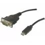 Hypertec 040331-HY sarjakaapeli musta USB-C RS-232