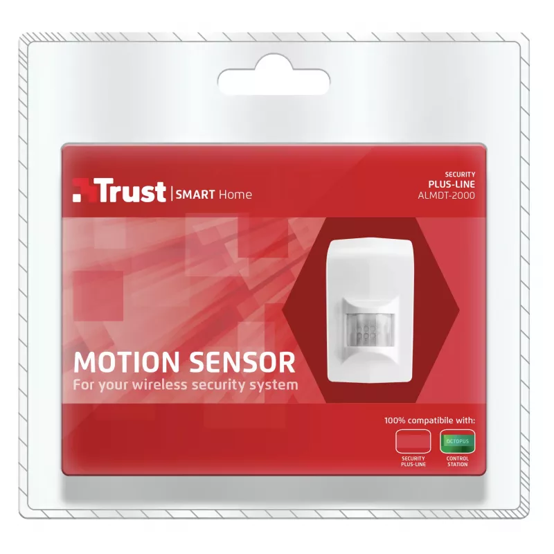 Trust ALMDT-2000 langaton seinäliiketunnistin valkoinen