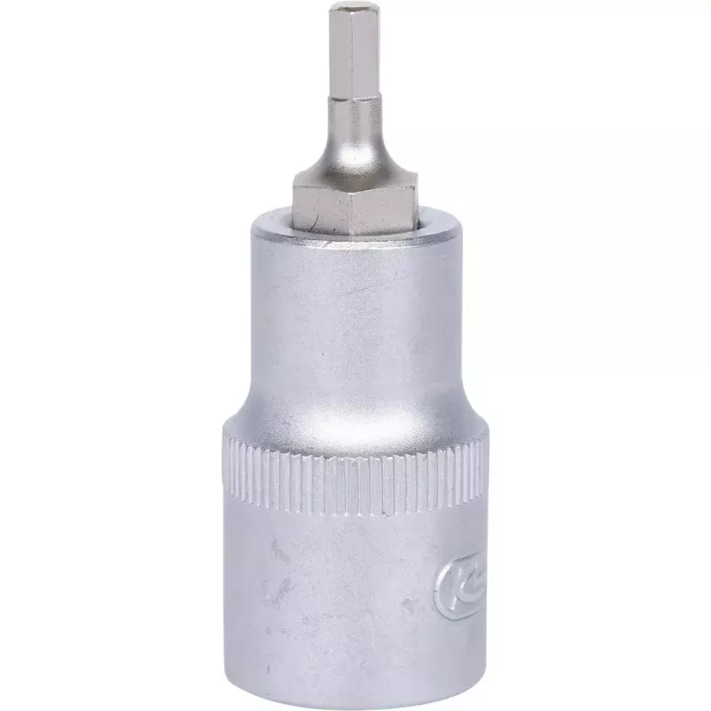KS Tools 911.1304 bittihylsy 1/2 tuumaa, kuusiokolo, lyhyt, 4 mm