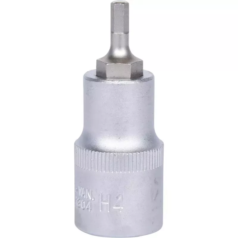 KS Tools 911.1304 bittihylsy 1/2 tuumaa, kuusiokolo, lyhyt, 4 mm