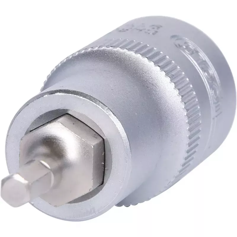 KS Tools 911.1304 bittihylsy 1/2 tuumaa, kuusiokolo, lyhyt, 4 mm