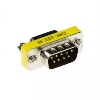 D-sub-adapteri 9-pin pistoke - 9-pin liitin ACT AB9023