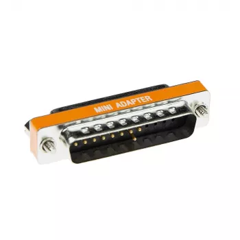 ACT D-Sub-nollamodeemiadapteri 25-pin pistoke 25-pin liittimeen