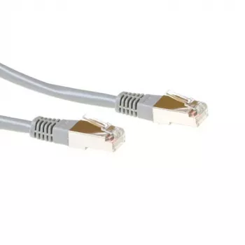 ACT harmaa 7 m F/UTP CAT5E kytkentäkaapeli RJ45-pistokkeilla