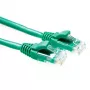 ACT vihreä 7 m U/UTP CAT6 -verkkokaapeli komponenttitaso RJ45-liittimillä