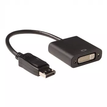 Adapterikaapeli DisplayPort-uros DVI-naaras ACT AK3985 0,15 m