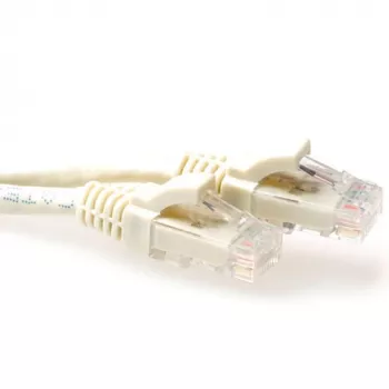 ACT norsunluu 7 m U/UTP CAT6 -verkkokaapeli lukkosuojalla RJ45-liittimillä