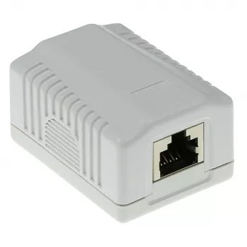Pinta-asennettava suojakotelo ACT FA7005 — 1-porttinen, Cat6A